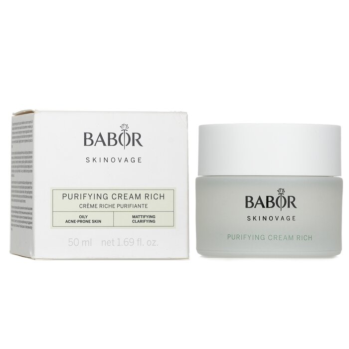 Babor Skinovage purifying cream rich for oily skin 50ml/1.69oz