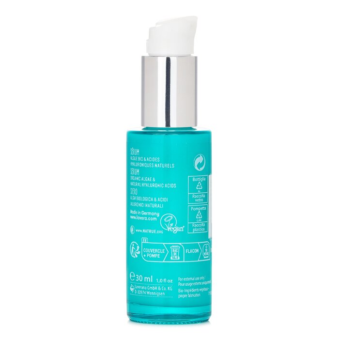 Lavera hydro refresh serum with organic algae and hyaluronic acid 30ml