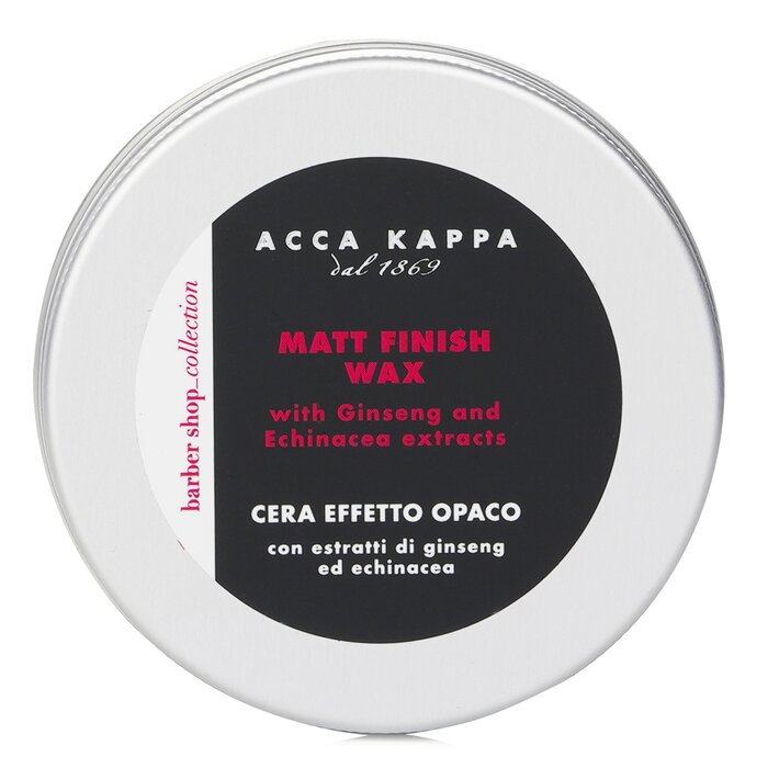 Acca Kappa matt finish wax with natural clay 100ml/3.3oz
