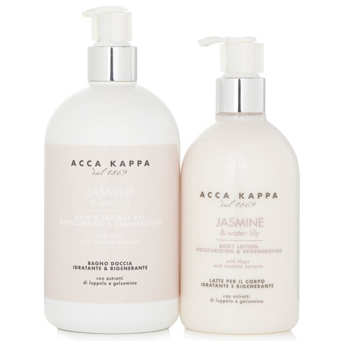 Acca Kappa Jasmine & Water Lily body care gift set 2pcs