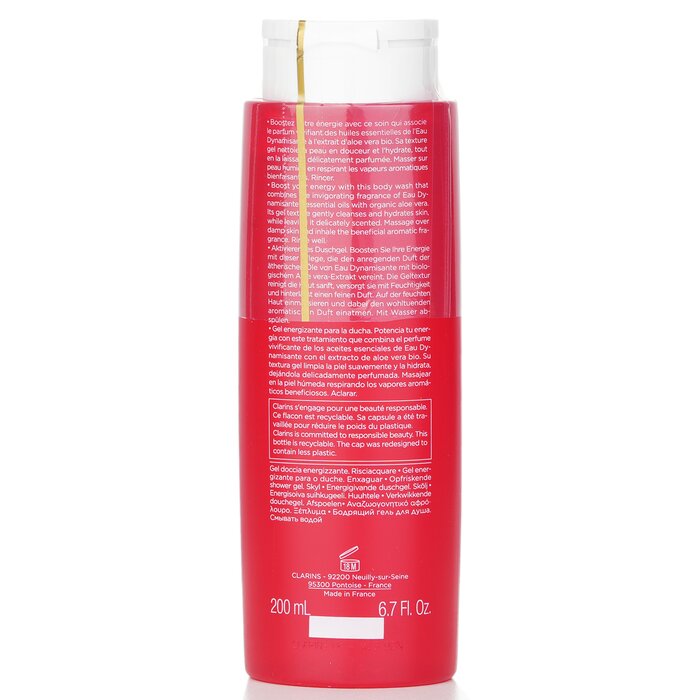 Clarins Eau Dynamisante energizing fresh shower gel 200ml