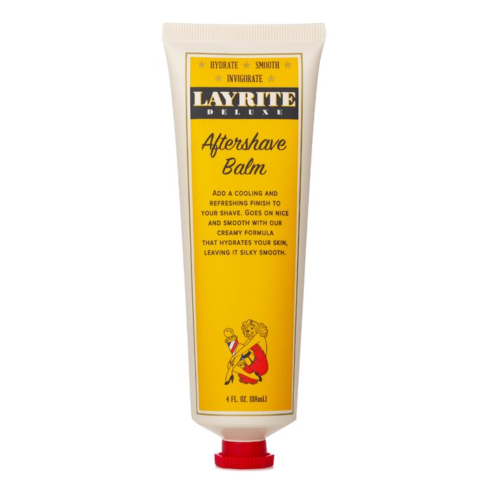 Layrite aftershave balm with natural ingredients 118ml/4oz