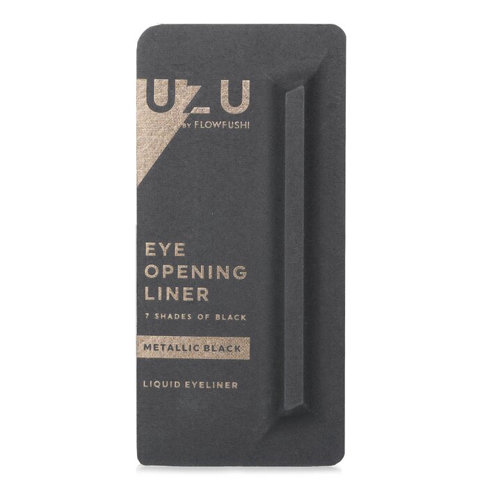 UZU eye opening liner in metallic black 0.55ml/0.019oz