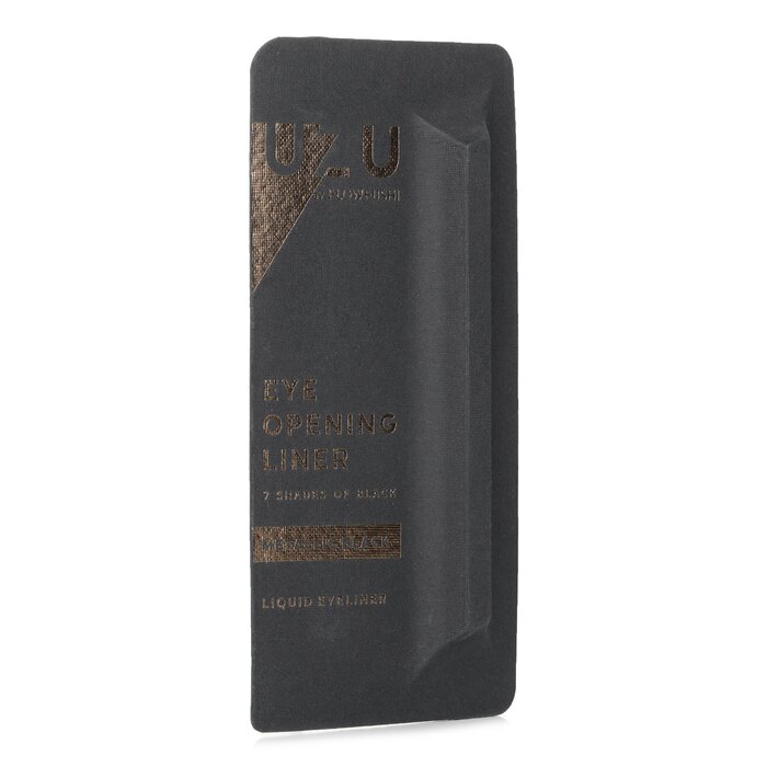 UZU eye opening liner in metallic black 0.55ml/0.019oz