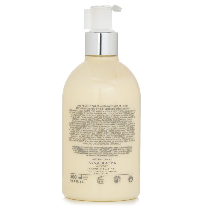 Acca Kappa green mandarin body lotion 300ml