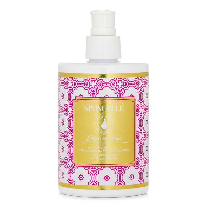 Spongelle hand and body lotion with Bulgarian rose 325ml/11oz