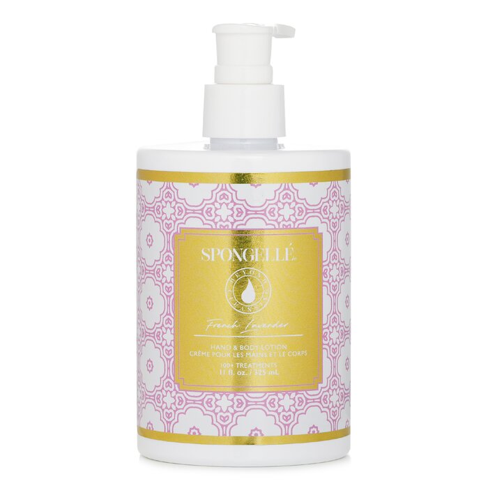 Spongelle hand and body lotion with French lavender 325ml/11oz
