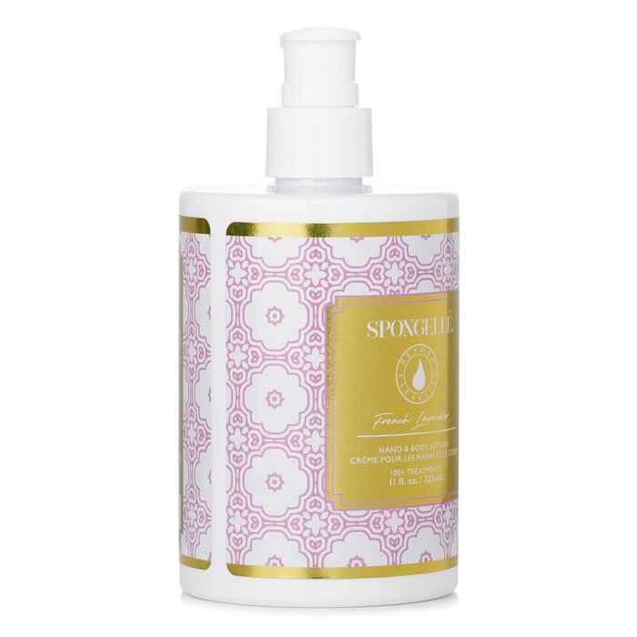 Spongelle hand and body lotion with French lavender 325ml/11oz