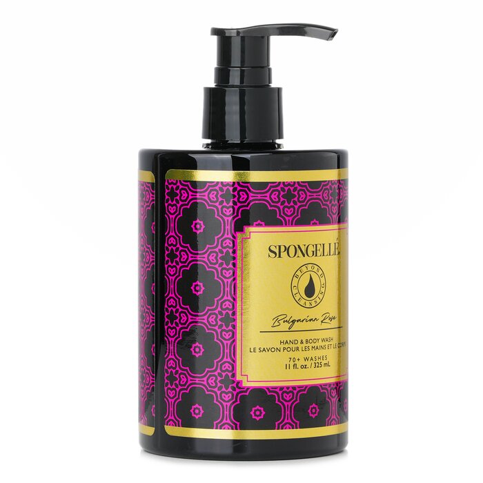 Spongelle hand and body wash with Bulgarian rose 325ml/11oz