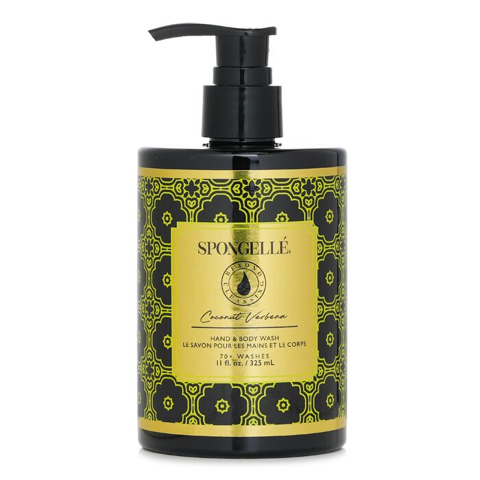 Spongelle hand and body wash with coconut verbena, 325ml/11oz