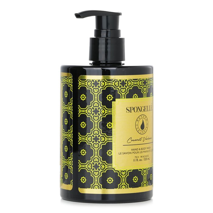 Spongelle hand and body wash with coconut verbena, 325ml/11oz