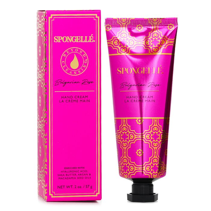 Spongelle hand cream with Bulgarian rose 57g/2oz