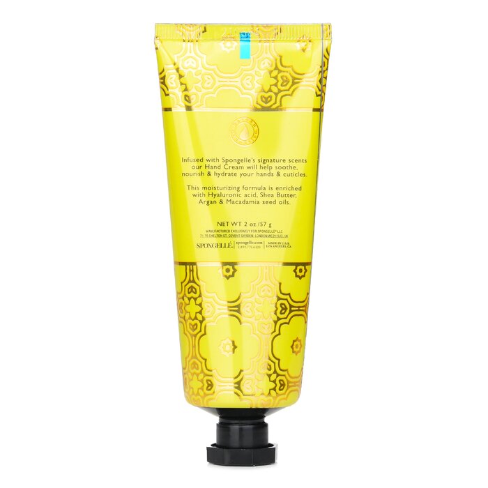 Spongelle hand cream with coconut verbena 57g/2oz