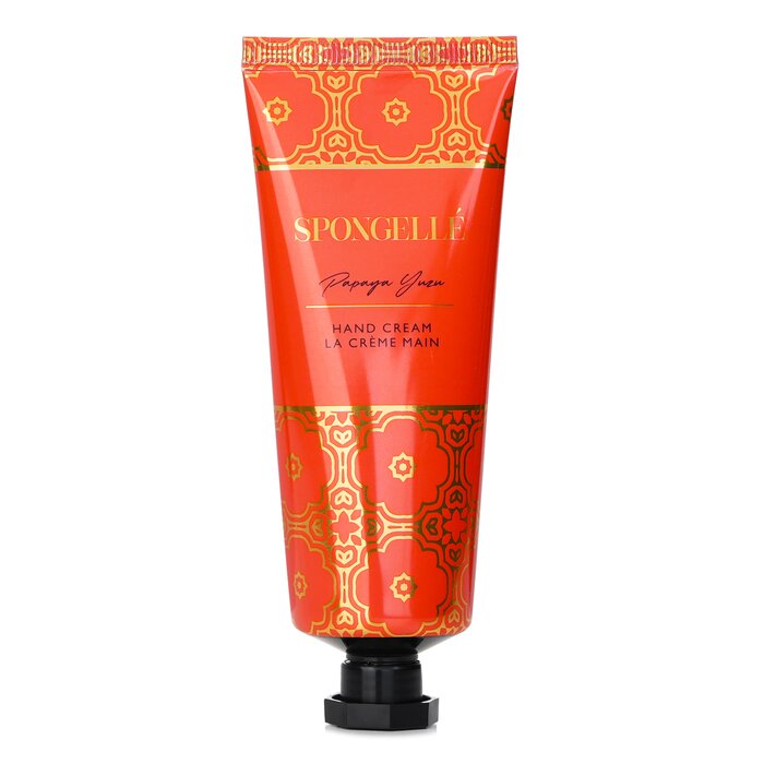 Spongelle hand cream with hyaluronic acid in papaya yuzu 57g/2oz