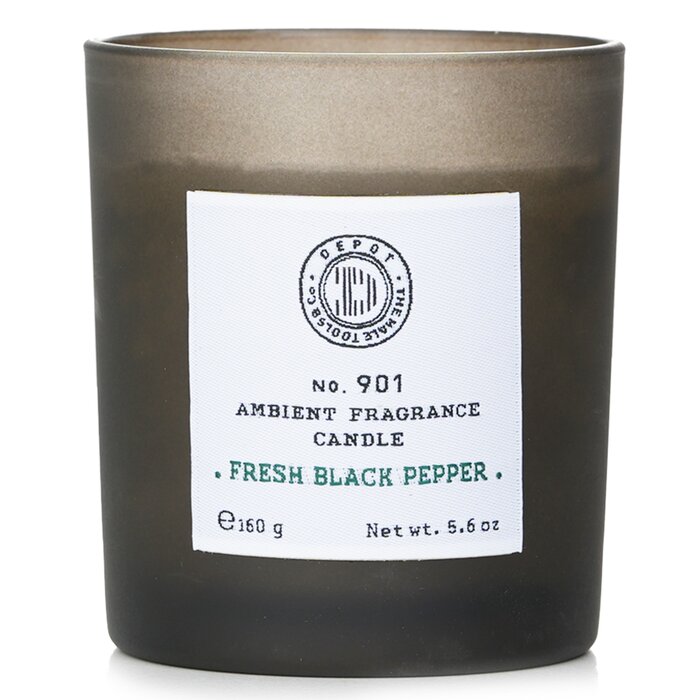 Depot No. 901 ambient fragrance candle with fresh black pepper 160g/5.6oz