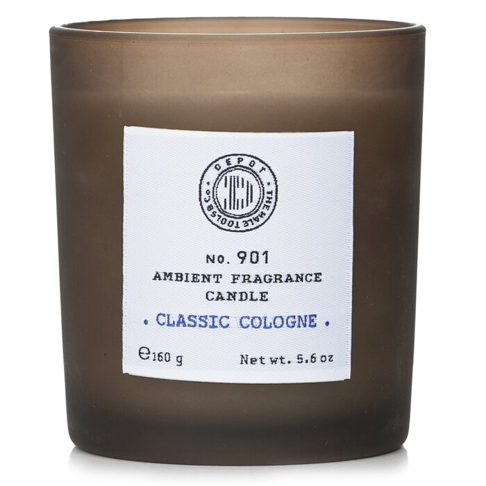 Depot No. 901 ambient fragrance candle - classic cologne 160g/5.6oz