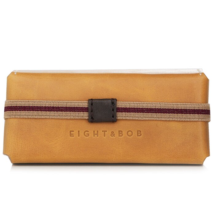 Eight & Bob leather fragrance case in camel for 30ml bottles