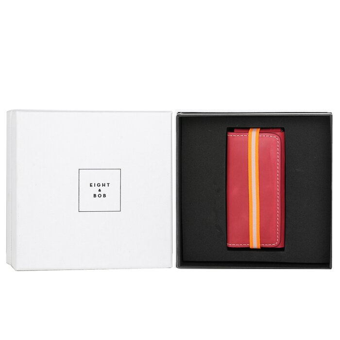 Eight & Bob fragrance leather case in Pomodoro Red for 30ml