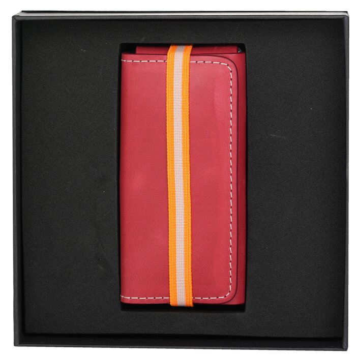 Eight & Bob fragrance leather case in Pomodoro Red for 30ml