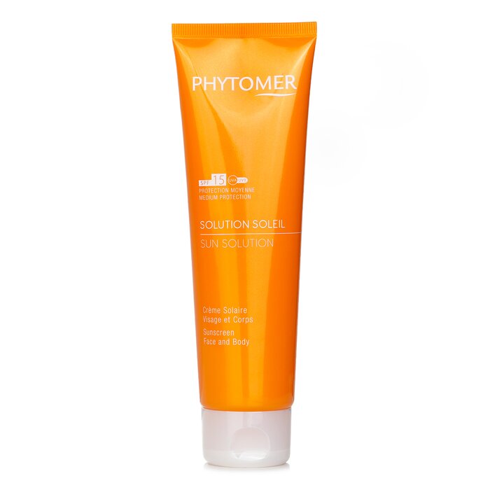 Phytomer Sun Solution Sunscreen SPF 15 for face and body 125ml/4.2oz