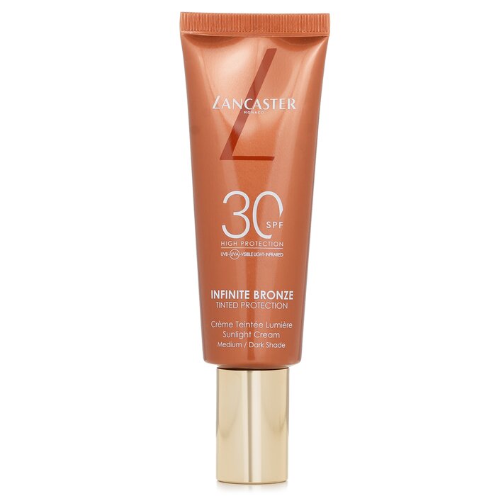 Lancaster Infinite Bronze sunlight cream SPF 30, medium/dark shade, 50ml/1.6oz