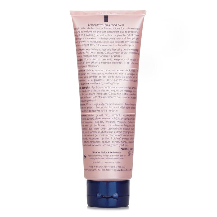 Noodle & Boo restorative leg and foot balm 136g/4.8oz