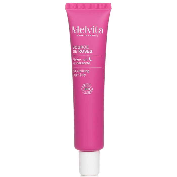 Melvita revitalizing night jelly with organic wild rose 40ml