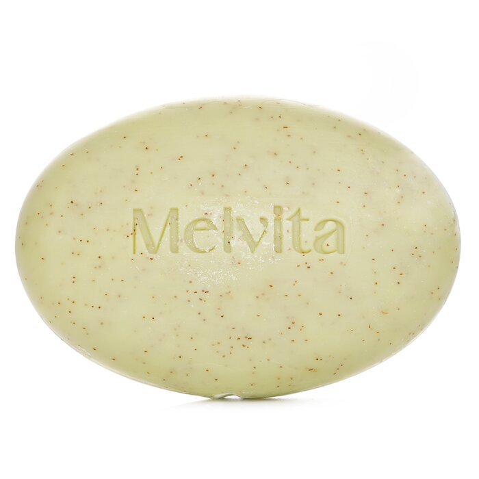 Melvita organic exfoliating smoothing body soap with chestnut leaf extract 125g/4.4oz