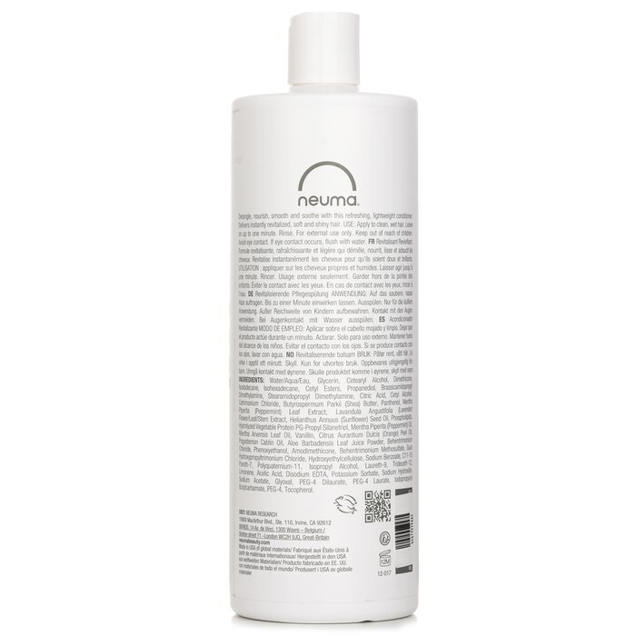 Neuma Re Neu conditioner 946ml/32oz for revitalizing and strengthening all hair types