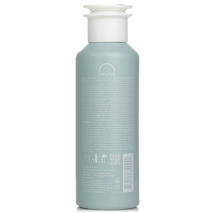 Neuma volume conditioner with pea protein and coconut oil 250ml/8.5oz