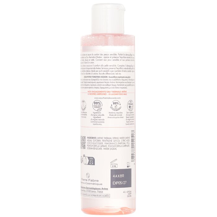 Avene soothing toning lotion with thermal spring water 200ml/6.7oz