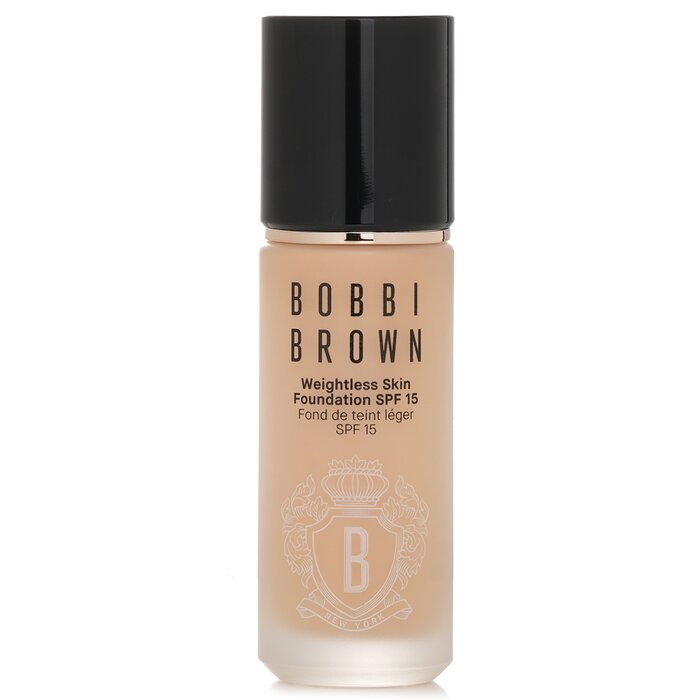 Bobbi Brown weightless skin foundation SPF 15 for face with hyaluronic acid, 30ml
