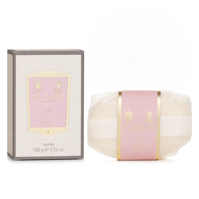 Floris lily luxury soap with shea butter 100g