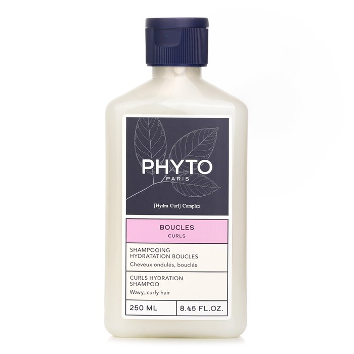 Phyto curls hydration shampoo with Hydra Curl Complex for wavy and curly hair 250ml