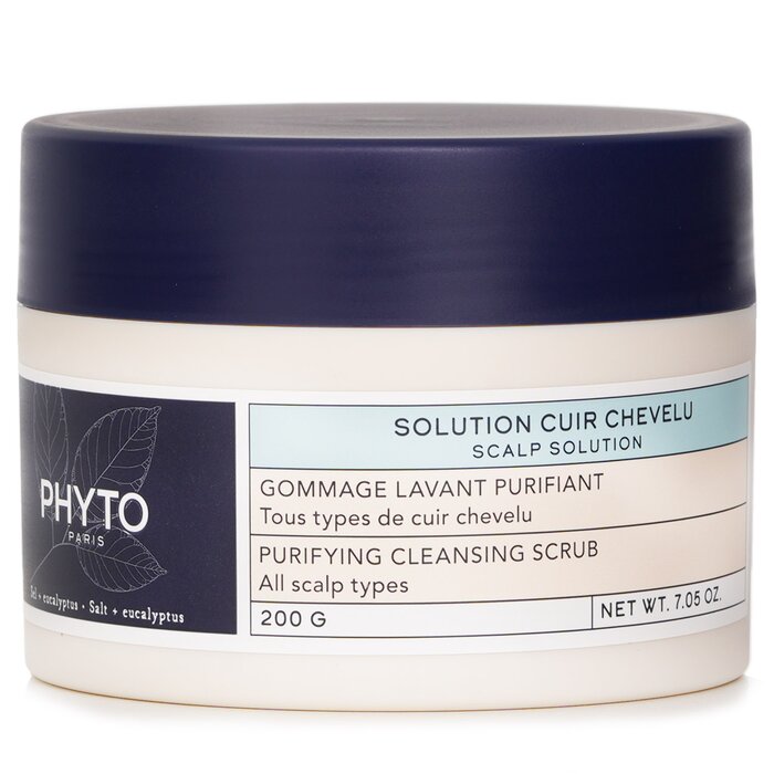 Phyto scalp solution purifying cleansing scrub 200g