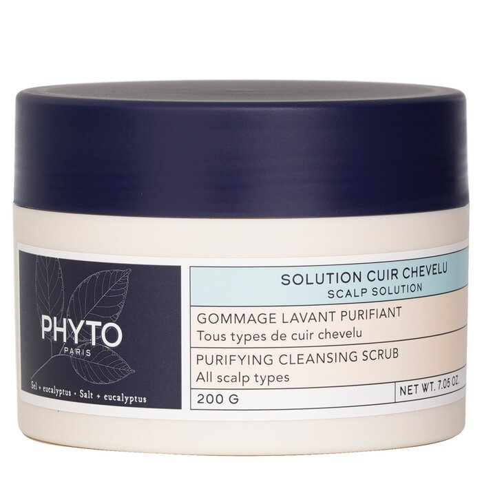 Phyto scalp solution purifying cleansing scrub 200g