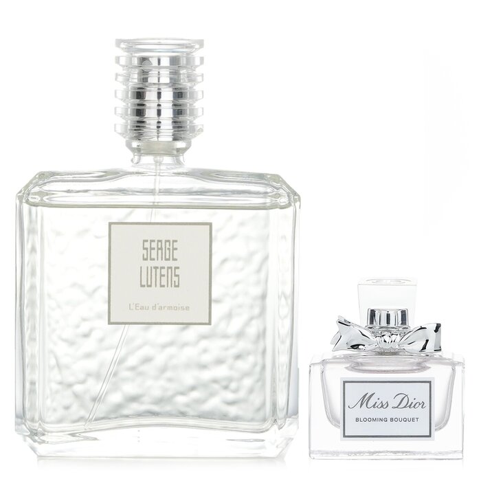 Serge Lutens Les Eaux De Politesse L'Eau D'Armoise & Christian Dior Miss Dior Blooming Bouquet gift set 2pcs