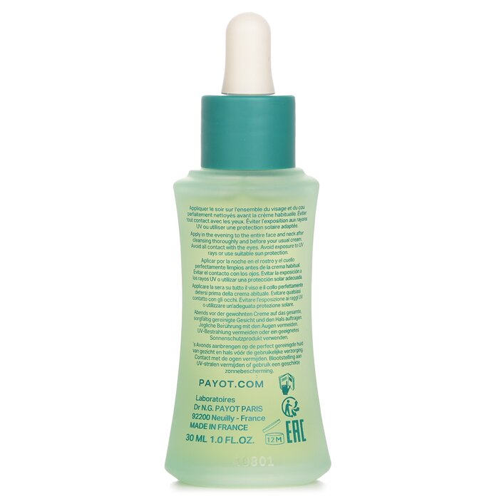 Payot Pâte Grise renewing peeling serum with glycolic and lactic acid for face 30ml