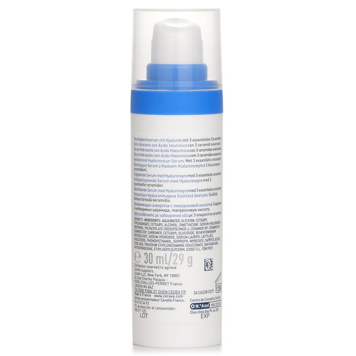 CeraVe hydrating hyaluronic acid serum for face 30ml
