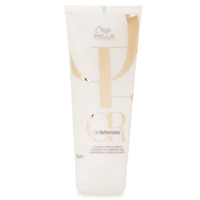 Wella Oil Reflections luminous instant conditioner 200ml with camellia seed oil for all hair types