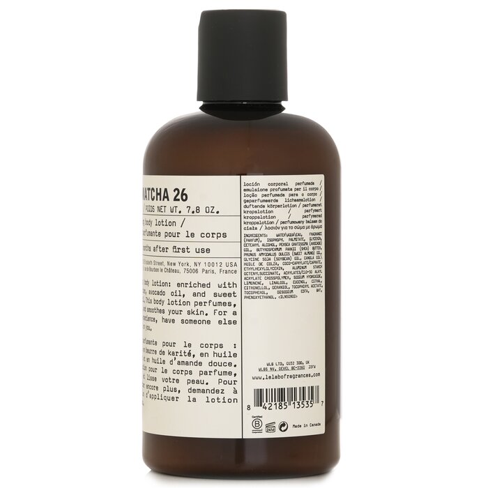 Le Labo matcha 26 body lotion 237ml
