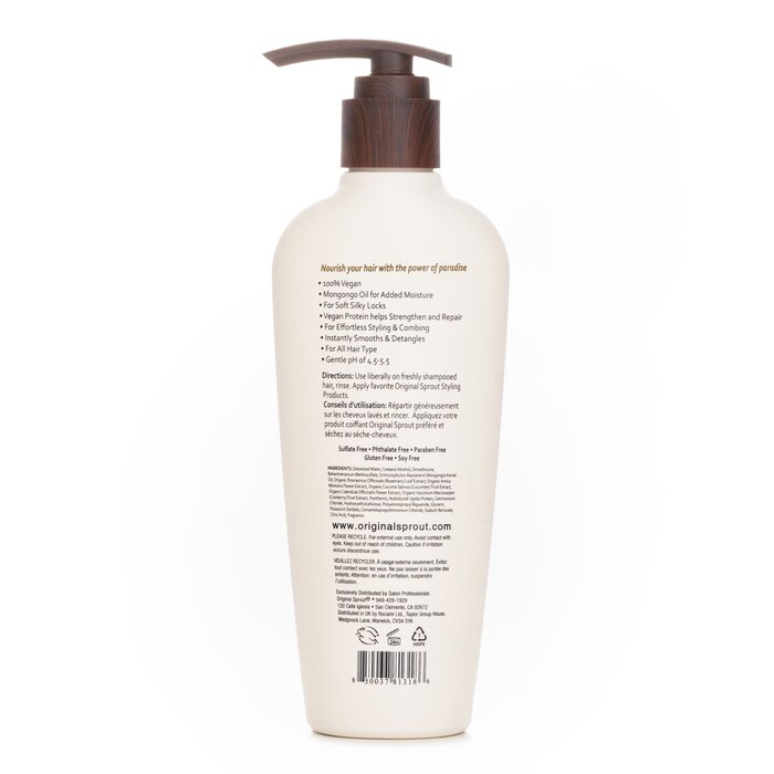 Original Sprout luscious island conditioner 236ml/8oz for hydrating and nourishing all hair types