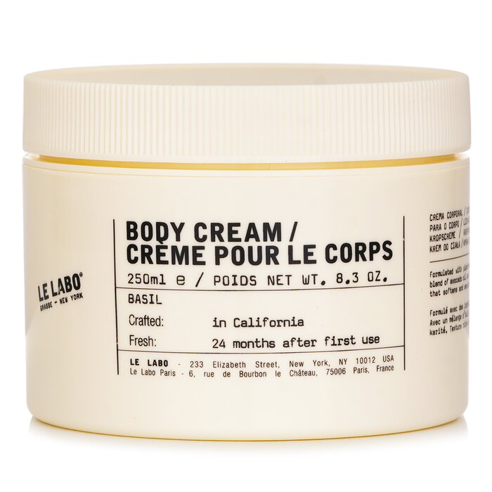 Basil Body Cream