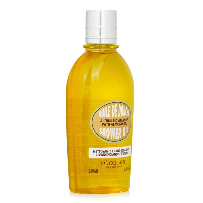 L'Occitane almond cleansing and soothing shower oil 250ml