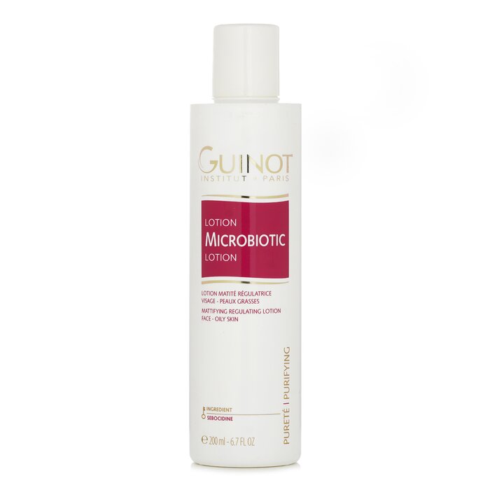 Guinot microbiotic shine control toning lotion for oily skin 200ml/6.7oz