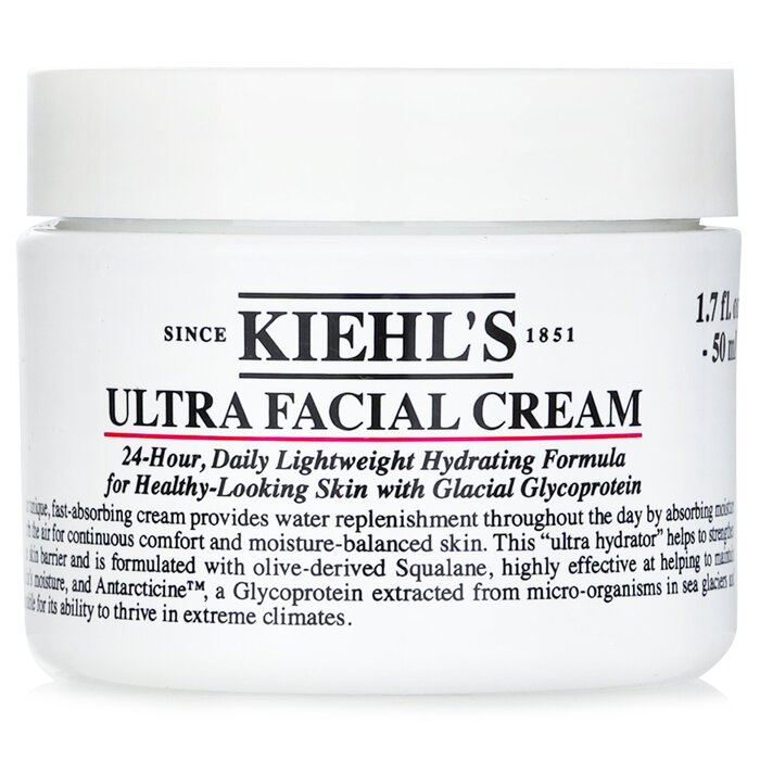 Kiehl's ultra facial cream with squalane and glycerin for all skin types 50ml/1.7oz