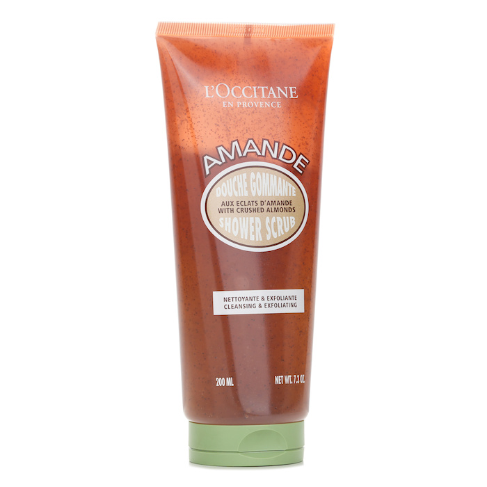 L'Occitane almond shower scrub 200ml/6.7oz