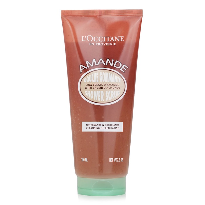L'Occitane almond shower scrub 200ml/6.7oz