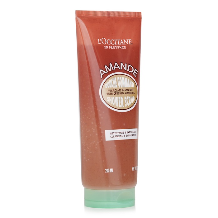 L'Occitane almond shower scrub 200ml/6.7oz