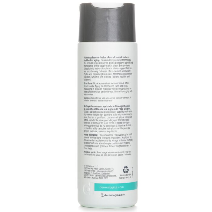 Dermalogica Active Clearing Skin Wash with Salicylic Acid for face 250ml/8.4oz
